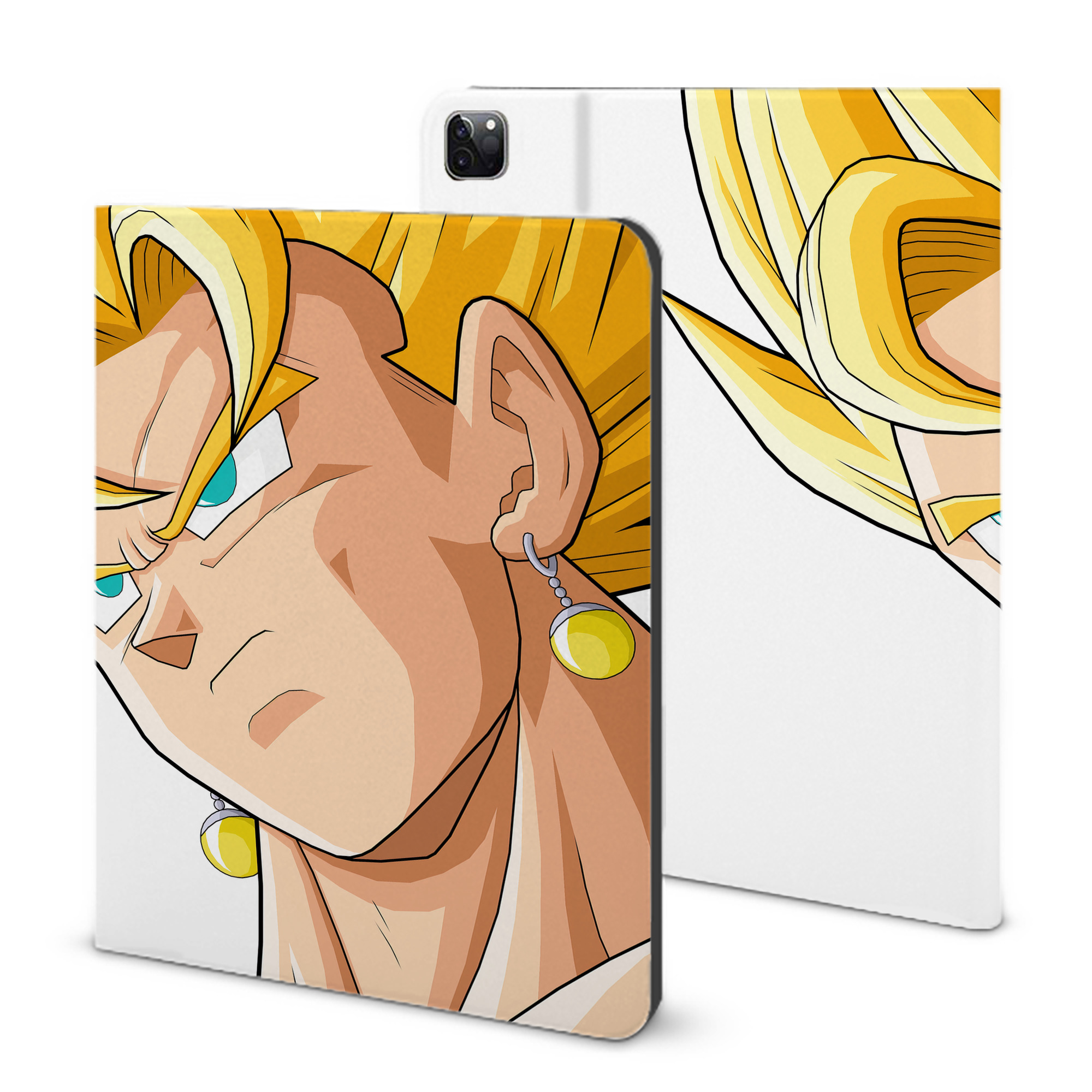 （画像用） ドラゴンボール DRAGON BALL IPad ケース ブック型 PUレザー TPU 耐衝撃 軽量 薄型 ペン収納なし 全面保護 IPad 各モデル対応